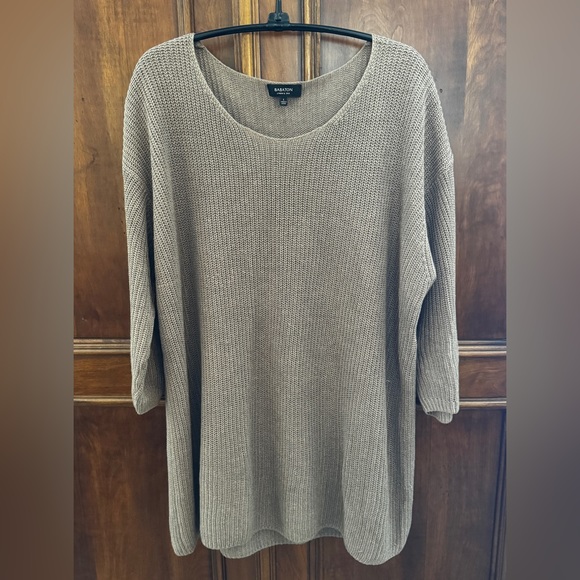 Babaton Linen/Silk Blend Sweater, size Large - Picture 1 of 12